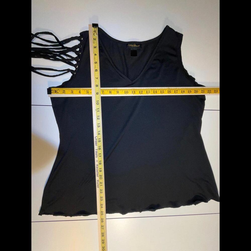 Ashley Stewart black Top